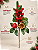 Pick Natalino Berry Maçã Pinha 32cm Vermelho Para Árvore De Natal - Imagem 3