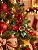Pick Natalino Berry Maçã Pinha 32cm Vermelho Para Árvore De Natal - Imagem 9