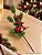 Pick Natalino Com Maçã Berries E Cogumelo Vermelho 26cm - Imagem 10