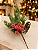 Pick Natalino Berry Com Pinha 34 Cm Vermelho E Verde - Imagem 10