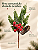 Pick Natalino Berry Com Pinha 34 Cm Vermelho E Verde - Imagem 7