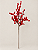 Pick Natalino Berry Vermelho 34 Cm Para Árvore E Guirlanda - Imagem 1