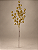 Pick Berry Dourado Com Glitter 35cm Enfeite Natalino - Imagem 1