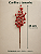 Pick Berry Glitter Vermelho 35cm Enfeite Natalino - Imagem 3
