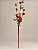 Galho Natalino Decorativo Com Esferas Glitter Cobre 54cm - Imagem 1