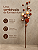 Galho Natalino Decorativo Com Esferas Glitter Cobre 54cm - Imagem 7