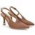 USAFLEX AN16004004 SLINGBACK EM COURO CARAMELO - Imagem 1