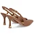 USAFLEX AN16004004 SLINGBACK EM COURO CARAMELO - Imagem 2