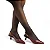 GIULIA DOMNA 271.002/251 SLINGBACK FEMININA NAPA MONACO BORDO - Imagem 1