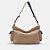 LUZ DA LUA 2000605 BOLSA MEDIA NEW RIDGE/MONOGRAMA LL FRAPPE/MOCCA - Imagem 2