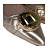 LUZ DA LUA 55461000 SAPATILHA  LAMINATI OURO - Imagem 4
