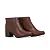 BOTTERO 346901 BOTA CANO BAIXO COURO BURNISH CONHAQUE - Imagem 2