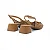 GIULIA DOMNA 321.003/251 SLINGBACK FEMININA GD  ATANADO MONACO CAMEL - Imagem 4