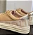 LUZ DA LUA 60230011 TENIS NEW RIDGE/VENUS/GORGORAO FRAPPE/OURO/FRAPPENATURAL - Imagem 6