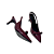 GIULIA DOMNA 401.008/251 SLINGBACK FEMININA VERNIZ BORDO - Imagem 5