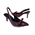 GIULIA DOMNA 401.008/251 SLINGBACK FEMININA VERNIZ BORDO - Imagem 2