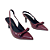 GIULIA DOMNA 401.008/251 SLINGBACK FEMININA VERNIZ BORDO - Imagem 4