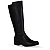 BOTTERO 345801 BOTA CANO LONGO COURO ATANADO NAPOLI/TECIDO LYCRA PTO/PTO - Imagem 2