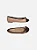 AREZZO A037626680 SAPATILHA PALE BEIGE/PRETO - Imagem 5