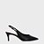 LUZ DA LUA 80830002 SLINGBACK SAARA PRETO - Imagem 1