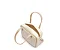 ANACAPRI C500300102 BOLSA OFF WHITE ALÇA CURTA /COMPRIDA - Imagem 5