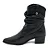 BOTTERO 349302 BOTA COURO BURNISH PRETA - Imagem 2