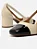 AREZZO A106290002 SCARPIN PANACOTA PRETO - Imagem 3