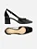 AREZZO A106290002 SCARPIN PRETO - Imagem 3