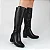 BOTTERO 369004 BOTA CANO LONGO COURO BURNISH PRETO - Imagem 1