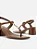 AREZZO A138170002 SANDALIA CARAMELO - Imagem 3