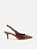 AREZZO A127570089 SLINGBACK MARROM - Imagem 2