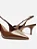AREZZO A127570089 SLINGBACK MARROM - Imagem 4