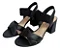 BOTTERO 358310 SANDALIA PRETO - Imagem 3