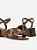 AREZZO A130730007 SANDALIA WARM CARAMEL - Imagem 4
