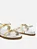 AREZZO A120160137 SANDALIA SILVER OURO - Imagem 5