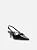 AREZZO A132110001 SLINGBACK PRETO - Imagem 2