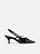 AREZZO A132110001 SLINGBACK PRETO - Imagem 1
