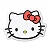 JIBBITZ 10012840 HELLO KITTY HEAD - Imagem 1