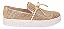 LUZ DA LUA 59160018 TENIS LAMINATI OURO - Imagem 1