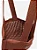 AREZZO BRIZZA Z195230001 BOLSA SHOPPING MARROM MONACO CROCHE - Imagem 4