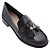 LUZ DA LUA 60560003 MOCASSIM VERNIZ PRETO - Imagem 3