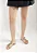 SCHUTZ S010930330 RASTEIRA FLAT SLIDE OURO - Imagem 1