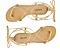 ANACAPRI C301840019 SANDALIA AC BONE - Imagem 4
