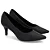 USAFLEX EP11001001 SCARPIN SALTO FINO PRETO - Imagem 1