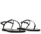 ANACAPRI C002940011 SANDALIA RASTEIRA BLACK/FOSCO - Imagem 2