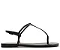 ANACAPRI C002940011 SANDALIA RASTEIRA BLACK/FOSCO - Imagem 1