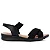 USAFLEX AC2309002 SANDALIA PRETO - Imagem 1