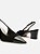 AREZZO A133640001 SLINGBACK NOBUCK PRETO - Imagem 6