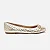 AREZZO A037626723 SAPATILHA PLATINO - Imagem 1