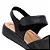 USAFLEX AK0501001 SANDALIA PRETO - Imagem 4